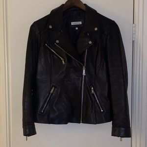 Calvin Klein Biker Leather Jacket